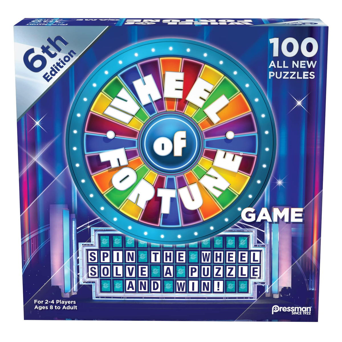 Wheel of Fortune Game: 6th Edition - Spin The Wheel, Solve A Puzzle, A ...