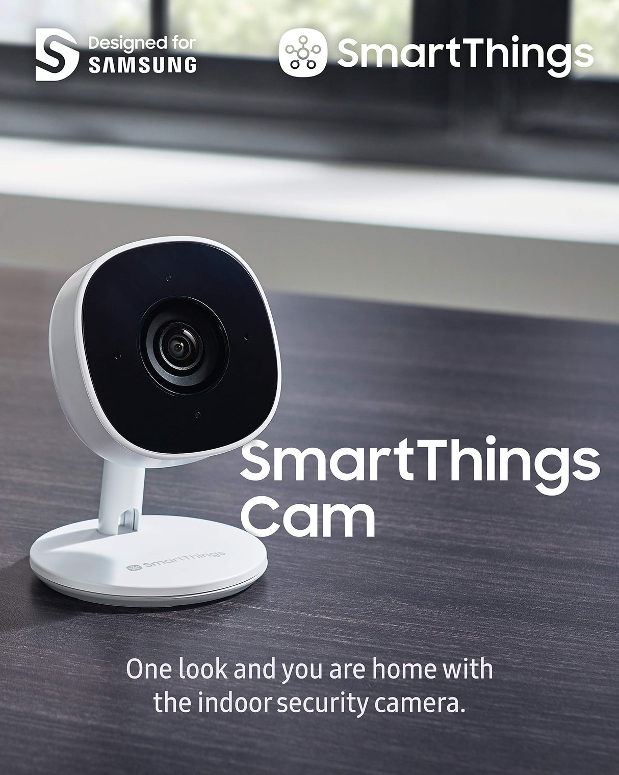 Samsung - Smartthings Cam Hd Security Camera - White