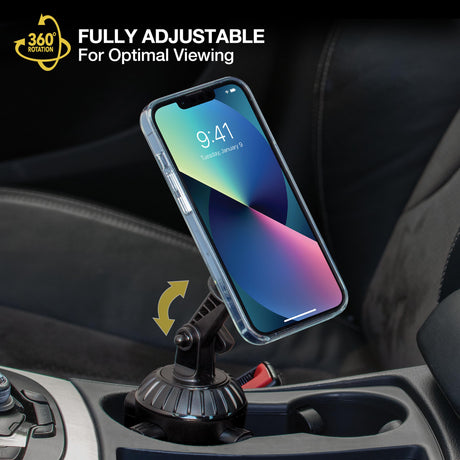 Scosche - Magicmount Cup Magnetic Phone Mount - Black