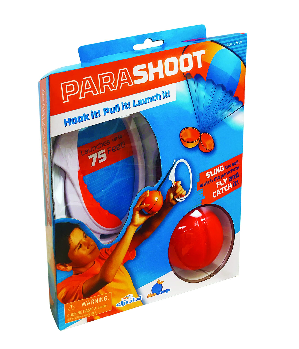 Moonracer Djubi ParaShoot - The Ultimate Outdoor Launching Toy for Kids and Adults - Perfect Family and Outdoor Party Activity for Ages 8+