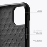 Urban Armor Gear (uag) - Metropolis Lt Magsafe Case For Apple Iphone 15 - Kevlar Black