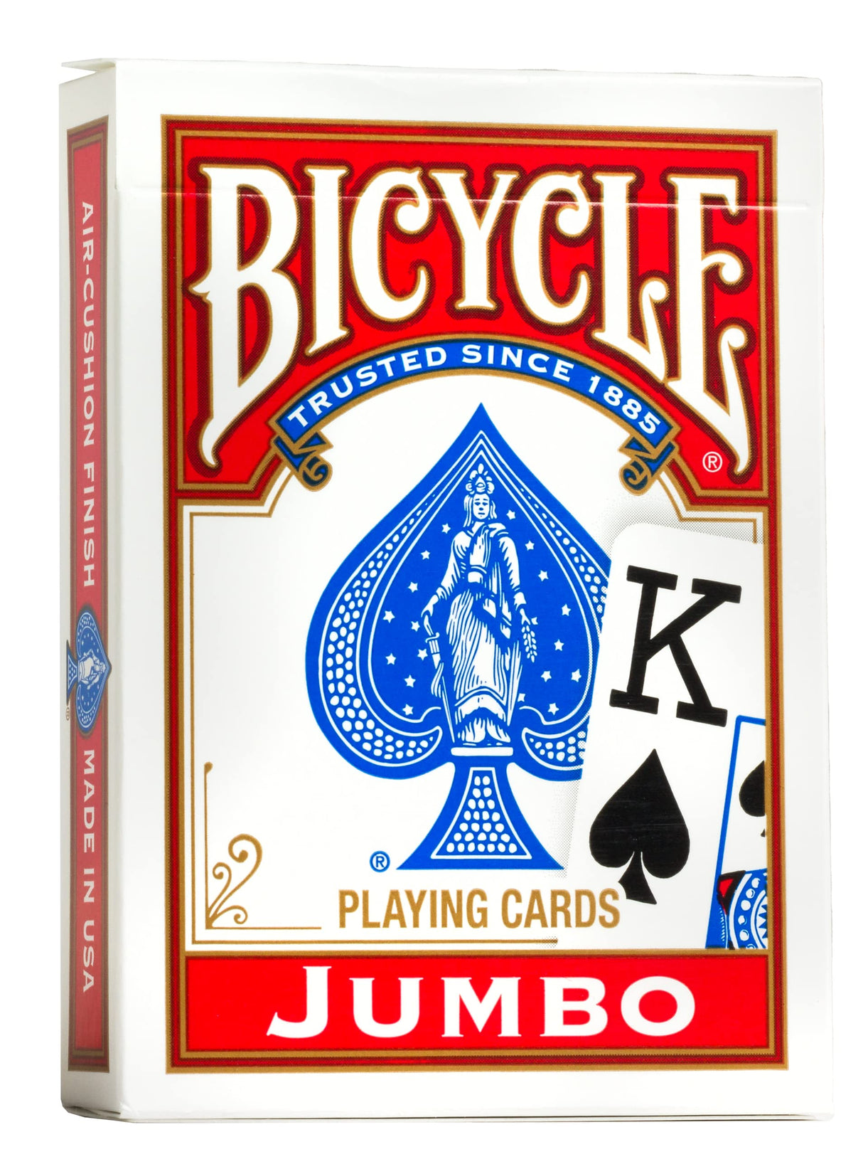 Springbok Bicycle Poker Size Jumbo Index Playing Cards (Colors May Vary)