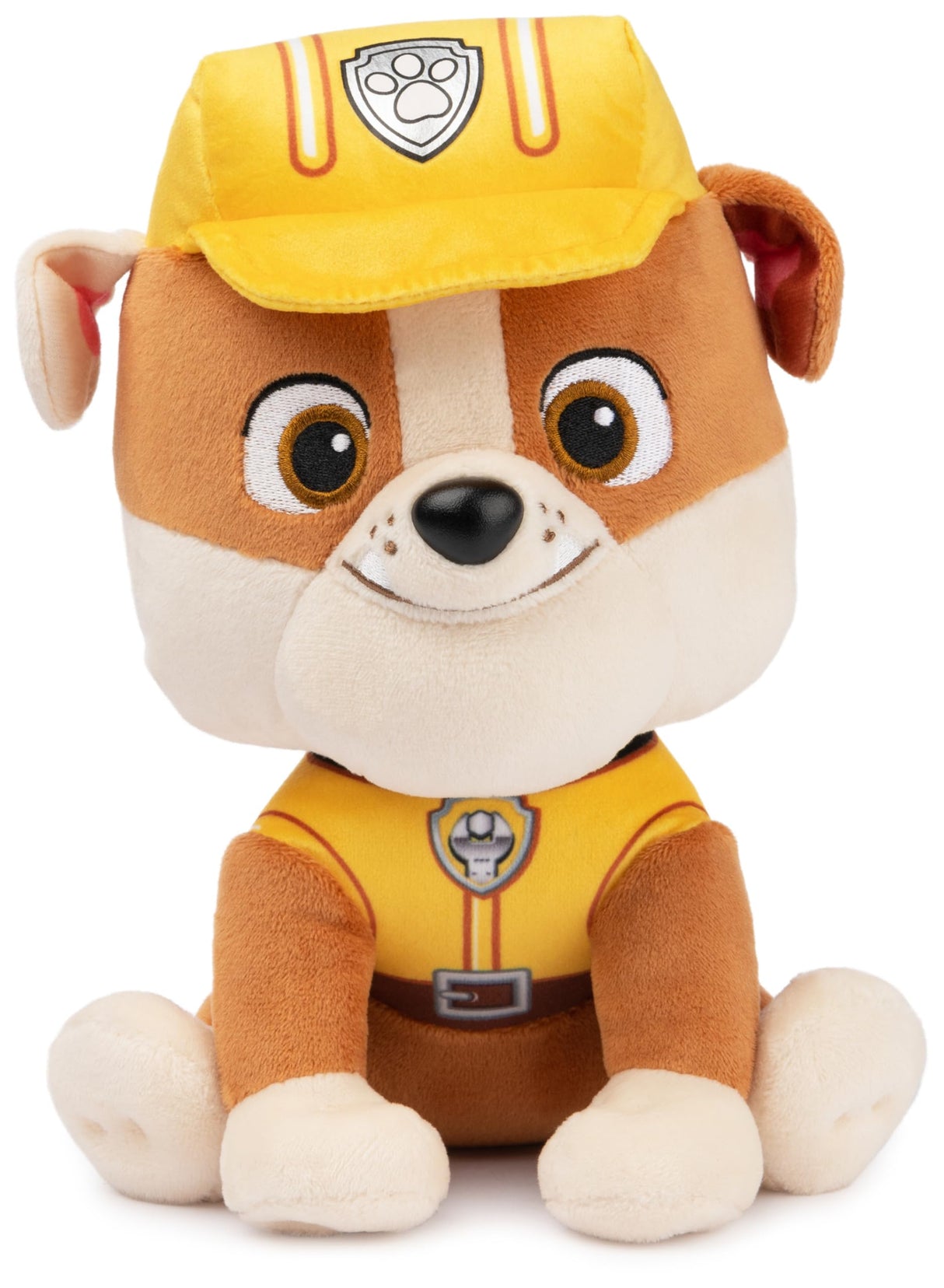 GUND PAW Patrol Rubble in Signature Construction Uniform For Ages 1 and Up, 9"