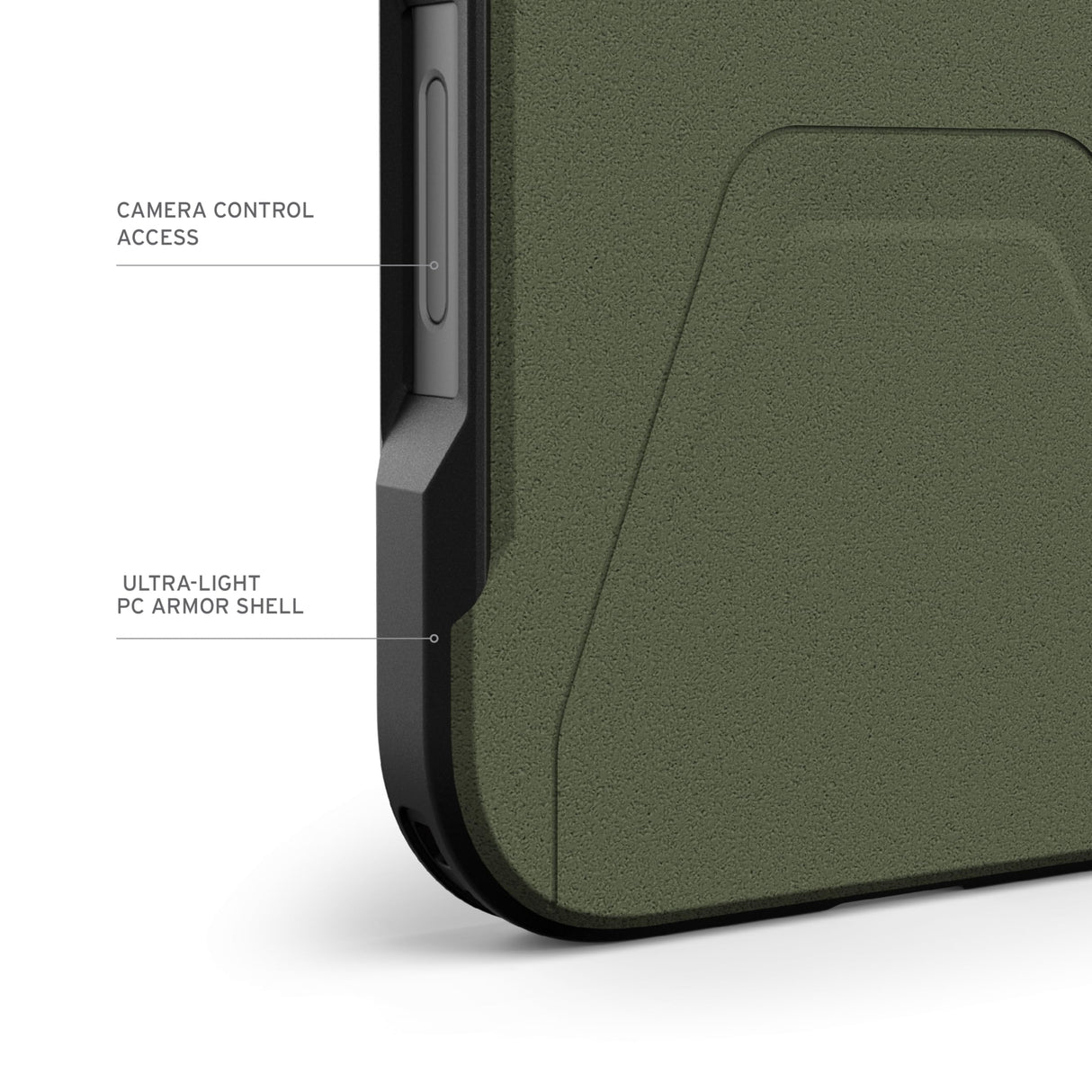 Urban Armor Gear (uag) -  Civilian Magsafe Case For Apple Iphone 16 Pro - Olive Drab