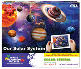 White Mountain Puzzles Solar System - 300 Piece Jigsaw Puzzle