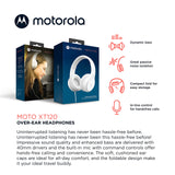 Motorola - Xt120 Wired Over Ear Headphones - White