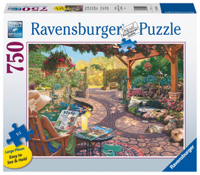 Ravensburger Cozy Backyard Bliss - 750 Piece Large Format Puzzle