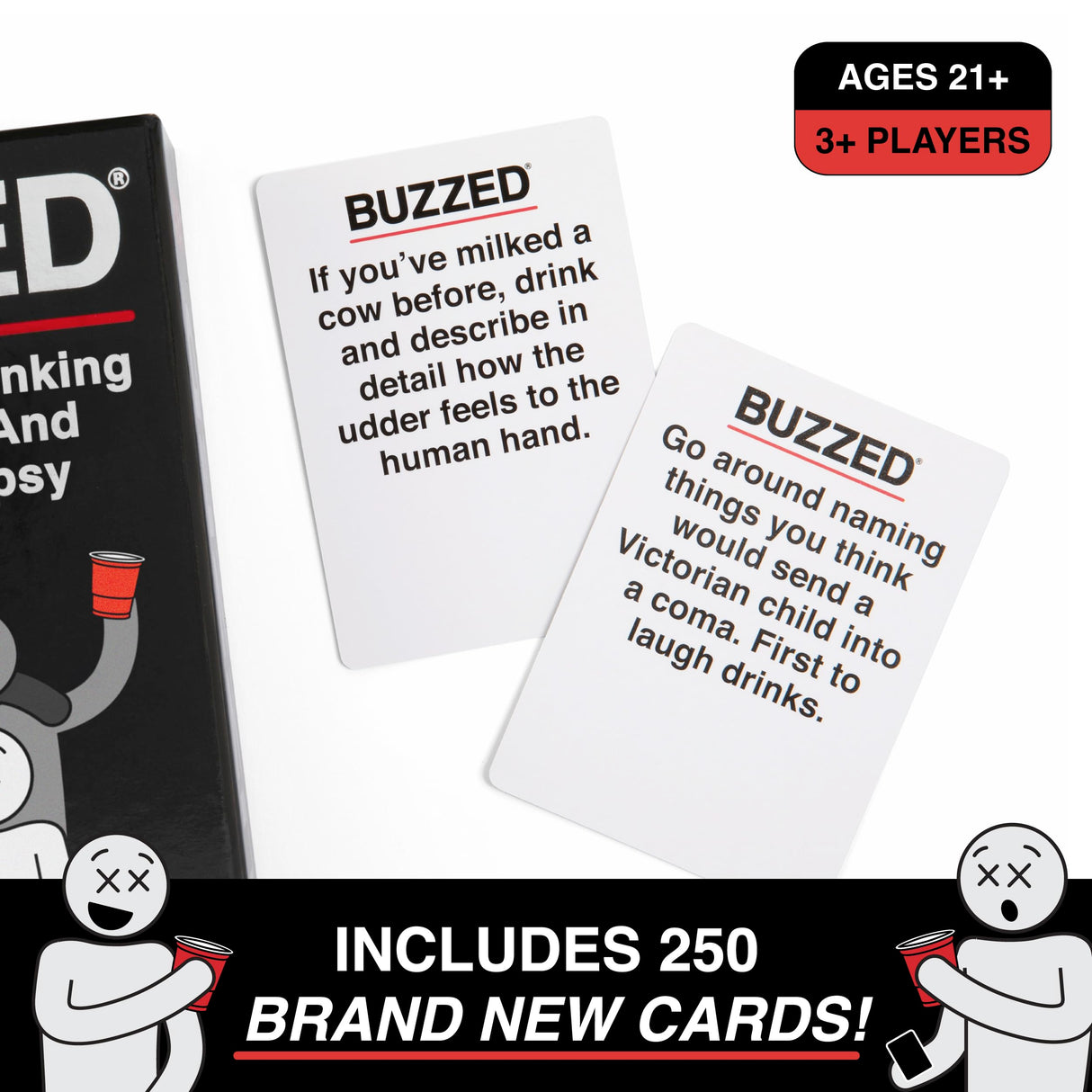 Buzzed - The Hilarious Party Game That Will Get You & Your Friends Tipsy