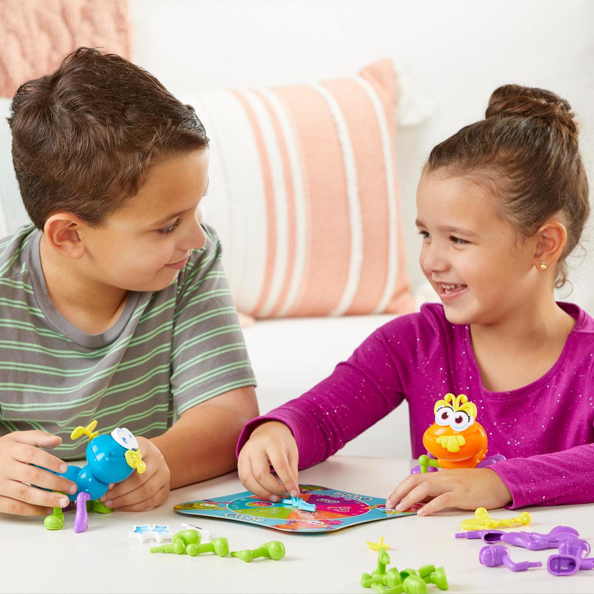 Hasbro Gaming Cootie Mixing and Matching Bug-Building Game | 2-4 Players | Easy Preschool Board Games | Back to School Gifts for Kids | Ages 3+