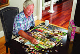 White Mountain Puzzles - Grandpa's Garden - 1000 Piece Jigsaw Puzzle