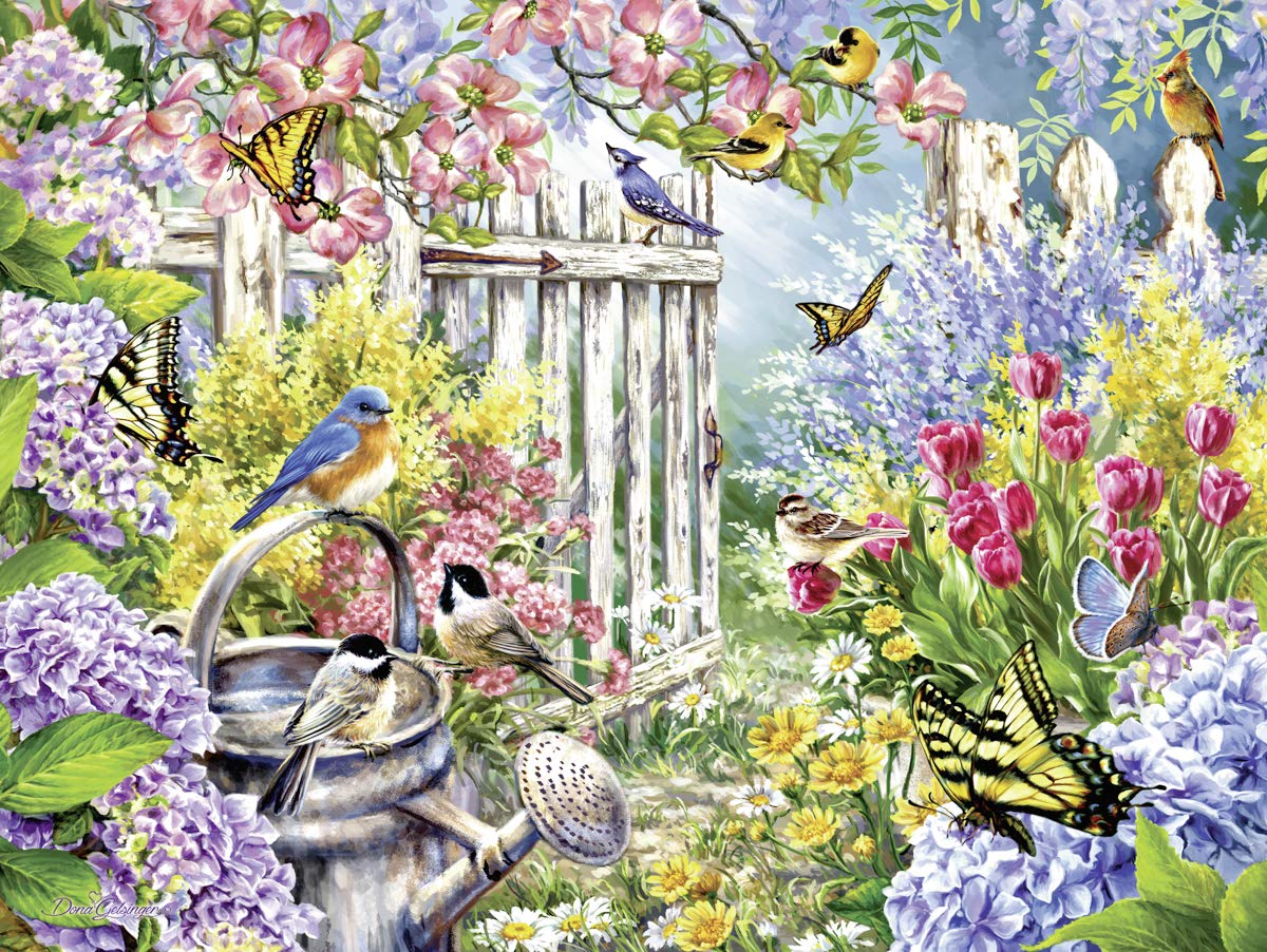 Ravensburger Spring Awakening 300 Piece Large Pieces Jigsaw Puzzle for Adults, Every Piece is Unique, Softclick Technology Means Pieces Fit Together Perfectly, Multi, 27" x 20"