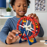 K'NEX Mini Ferris Wheel Kit, 48 Pieces for Exercise Fun, Desk Decoration, Construction Model from 6 Years, Technical Toy for Boys and Girls