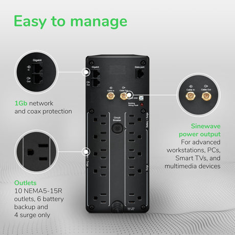 APC BACK UPS PRO 1000VA