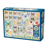 Cobble Hill 500 Piece Puzzle - Butterfly Tiles - Sample Poster Included