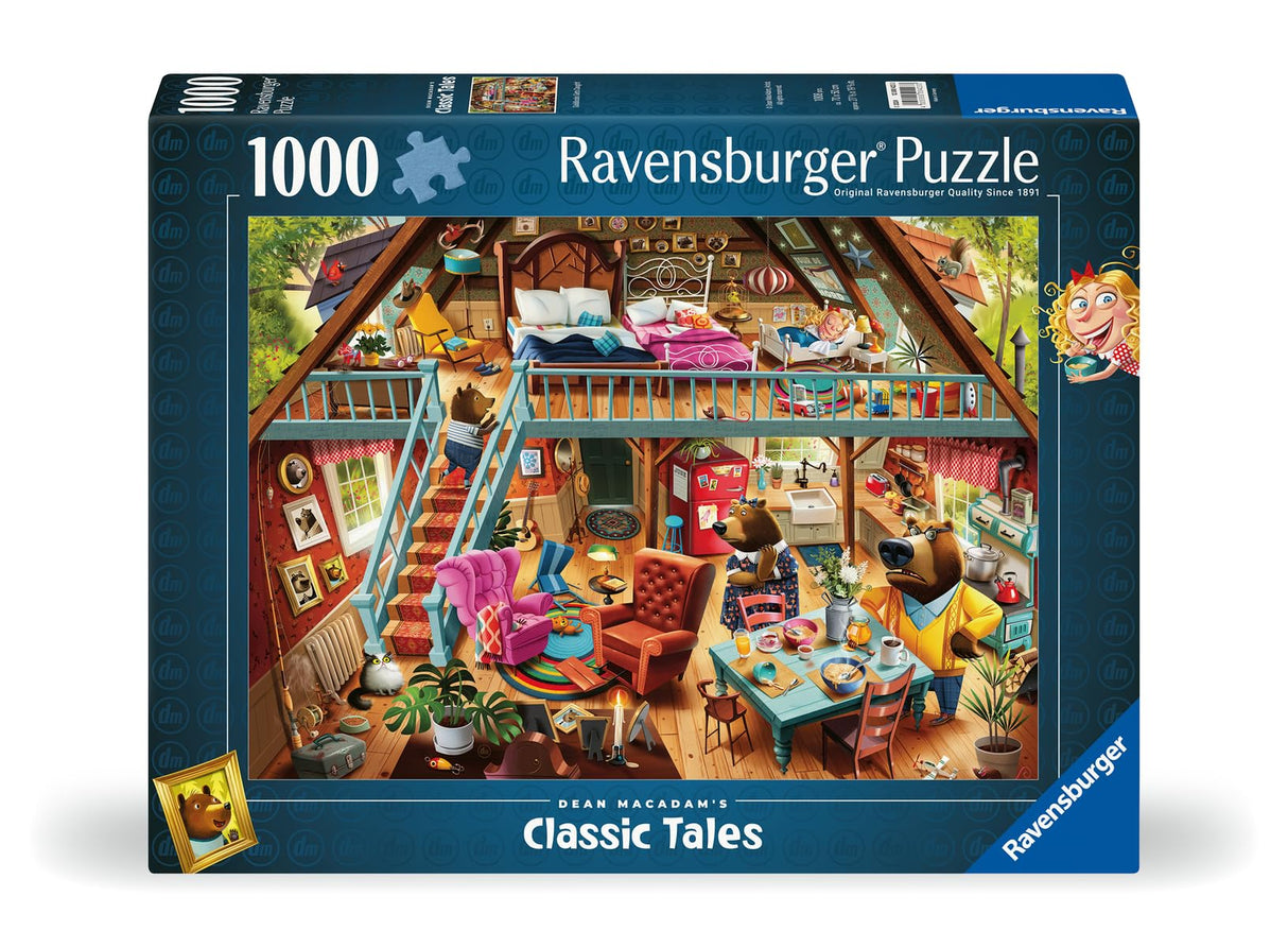 Ravensburger Goldilocks Gets Caught! 1000 Piece Puzzle