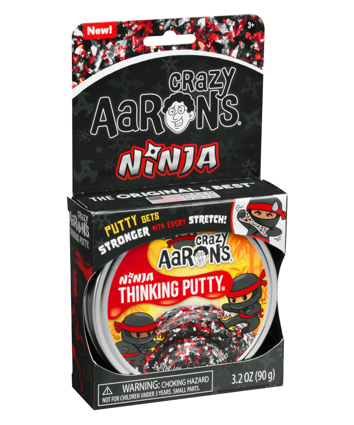 Crazy Aaron’s 4" Ninja Thinking Putty