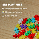 Plus-Plus: Instructed Play Tube - Sports - 240 Piece - Create 4 Players, Construction Building STEM Toy, Interlocking Mini Puzzle Blocks, Kids Ages 5+