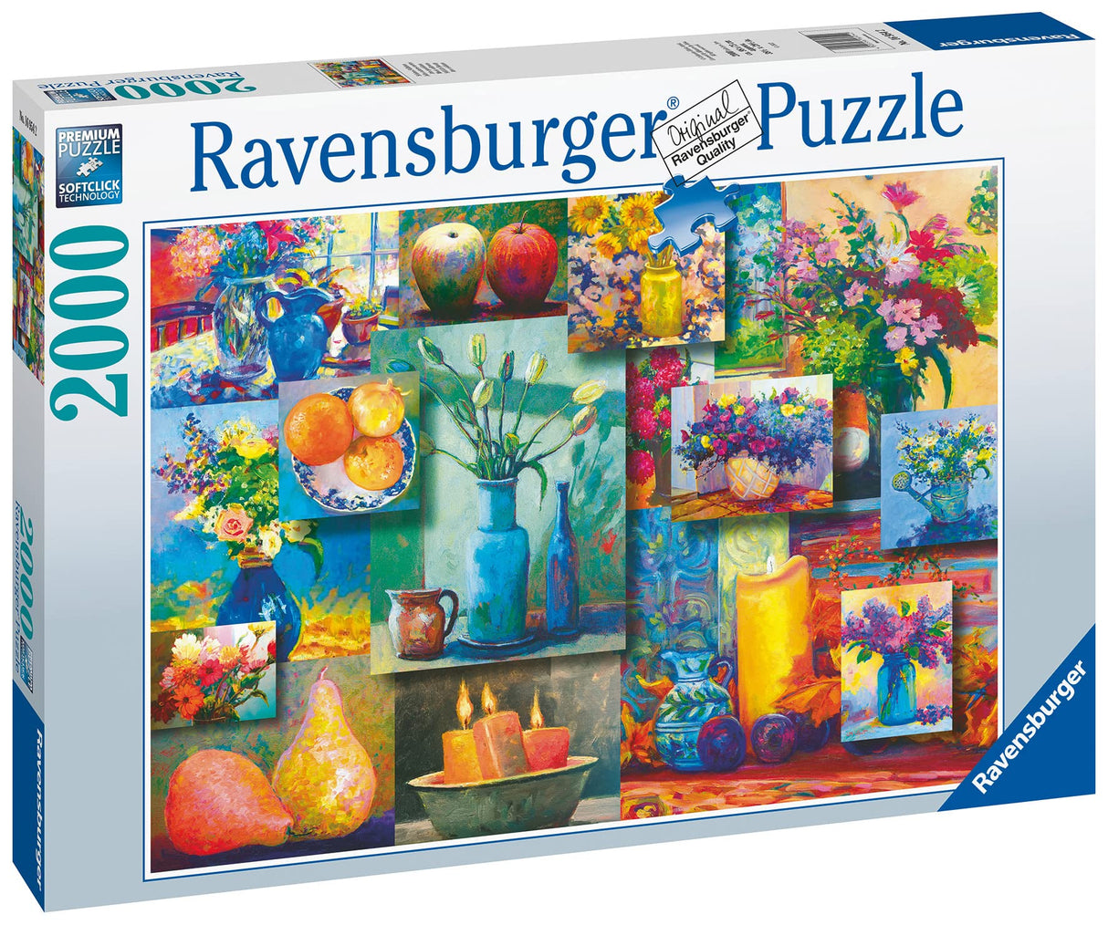 Ravensburger Still Life Beauty Jigsaw Puzzle - 2000 Piece Artistic Challenge | Unique Softclick Technology | FSC Certified Materials | Ideal for Adults and Kids Over 14