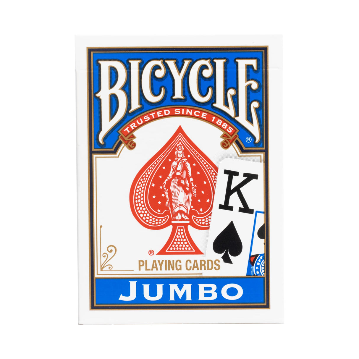 Springbok Bicycle Poker Size Jumbo Index Playing Cards (Colors May Vary)