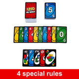 Mattel Games UNO Show ‘em No Mercy Card Game for Kids, Adults & Family Parties & Travel with Extra Cards, Special Rules & Tougher Penalties