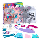 Craft-Tastic Make a Friend Koala, Kids Crafts Ages 6-8, Arts & Crafts for Kids 4-6, Koala Craft Kit, Spring Crafts for Kids, Travel Activities for Kids, Kids Sewing Kit