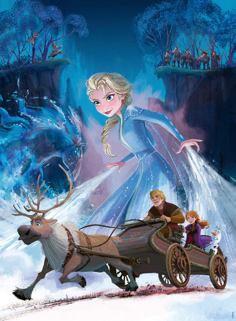 Ravensburger Disney Frozen 2 - The Mysterious Forest - 200 Piece Jigsaw Puzzle for Kids - Every Piece is Unique - Pieces Fit Together Perfectly