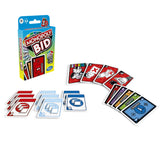 Monopoly Hasbro Gaming Bid Game,Quick-Playing Card Game for 4 Players,Game for Families and Kids Ages 7 and Up