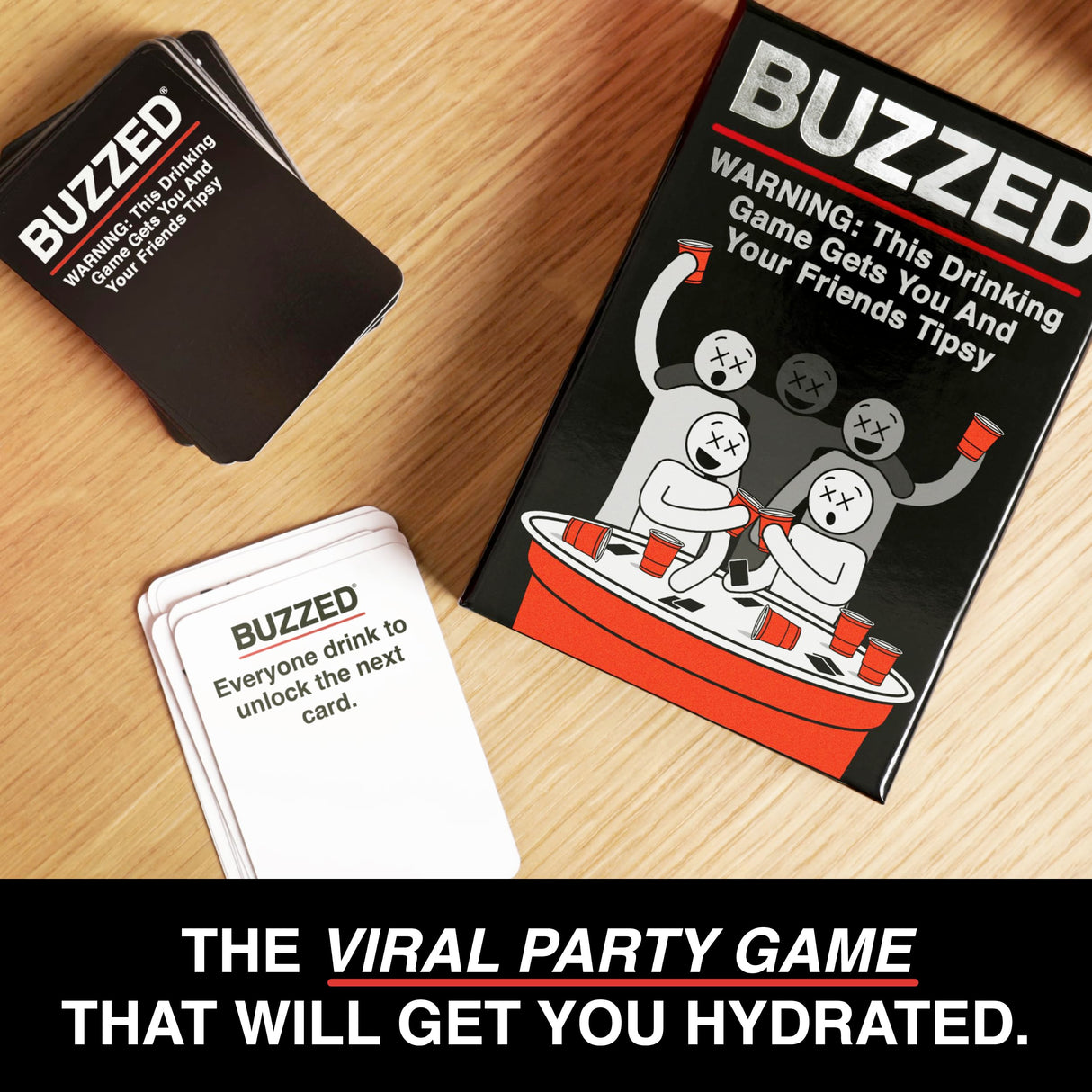 Buzzed - The Hilarious Party Game That Will Get You & Your Friends Tipsy