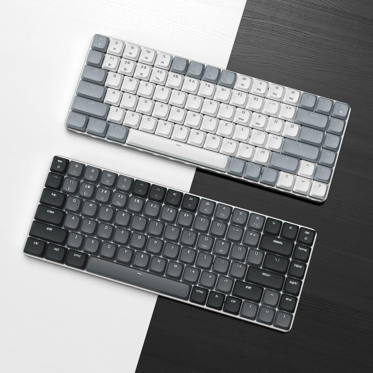 Satechi - Sm1 Slim Mechanical Backlit Bluetooth Keyboard - Dark