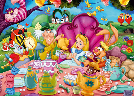 Ravensburger Disney Collector's Edition Alice in Wonderland 1000 Piece Jigsaw Puzzle for Adults - Handcrafted Tooling, Made in Germany, Every Piece Fits Together Perfectly