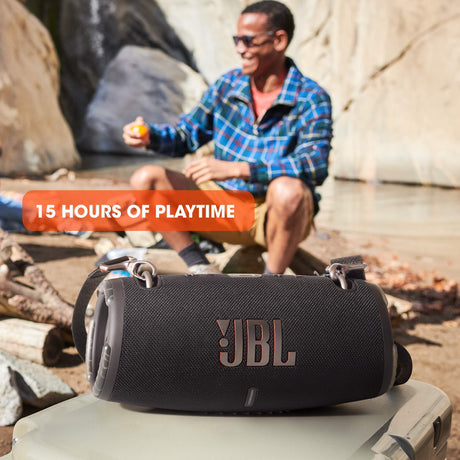 Jbl - Xtreme 3 Waterproof Bluetooth Speaker - Black