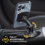 Scosche - Magicmount Pro 2 Cup Holder Mount - Black And Silver