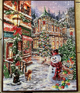 Springbok's 1000 Piece Jigsaw Puzzle Merry Main Street - Made in USA