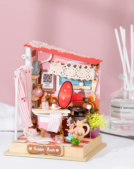 Rolife DIY Miniature Dollhouse Kit Tiny Mini House Kit Craft Gifts for Adults/Teens