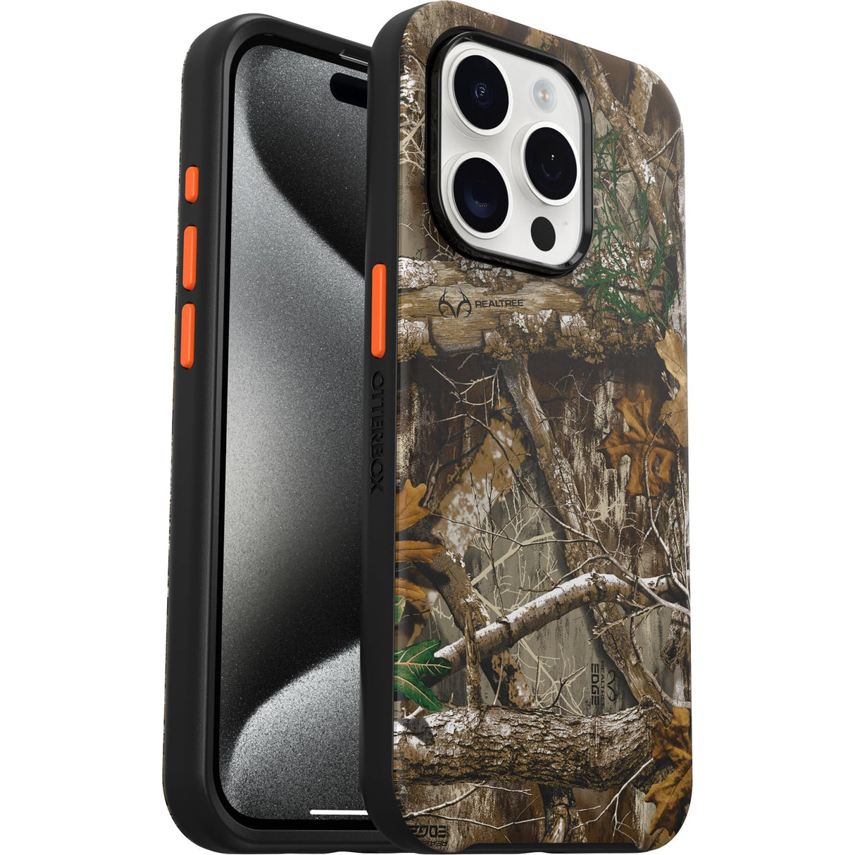 Otterbox - Symmetry Graphics Magsafe Case For Apple Iphone 15 Pro  - Realtree Edge