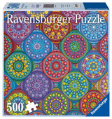 Ravensburger Color Your World Series: Magnificent Mandalas 500 Piece Jigsaw Puzzle for Adults - 80694 - Handcrafted Tooling, Made in Germany, Every Piece Fits Together Perfectly