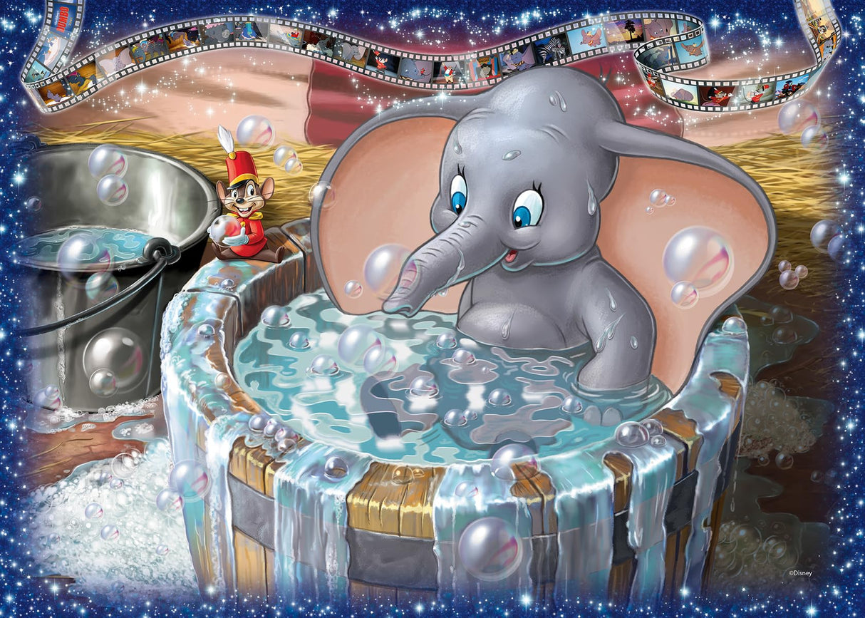 Ravensburger Disney Collector's Edition Dumbo 1000 Piece Jigsaw Puzzle for Adults - Handcrafted Tooling, Made in Germany, Every Piece Fits Together Perfectly