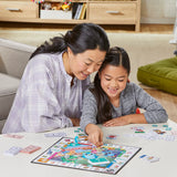 Hasbro Gaming Monopoly Junior Board Game, 2-Sided Gameboard, 2 Games in 1, Monopoly Game for Younger Kids Ages 4 and Up, Kids Games for 2 to 6 Players