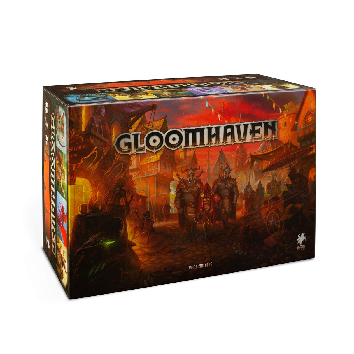 Cephalofair Games: Gloomhaven, Award-Winning Strategy Board Game, For 1 to 4 Players, 60 to 120 Minute Play Time, For Ages 14 and up