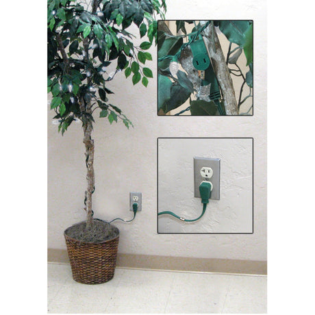 Axis 45515 Extension Cord, 8', Black, 8 Foot
