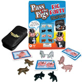 Pass The Pigs: Pig Party Edition by Winning Moves Games USA, Try Your Luck Using Pigs as Dice, Up to 4 Players Can Now All Play Pass The Pigs at The Same Time, Ages 7+ (1149)