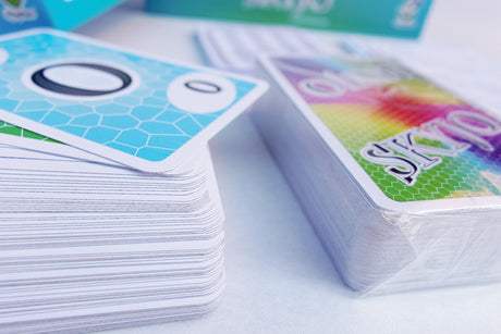 SKYJO cards close-up