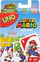 Mattel Games UNO Super Mario Card Game for Kids, Adults, Families & Game Nights, Themed Deck & Special Rule for 2 to 10 Players