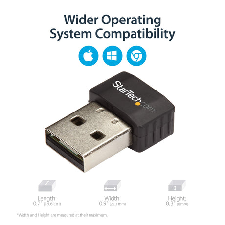 USB DUAL-BAND WI-FI ADAPTER AC600