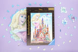 Ravensburger Disney Castle Collection: Aurora 1000 Piece Jigsaw Puzzle | Unique Softclick Technology | Vibrant, Glare-Free Pieces | Sustainability Certified - Perfect for Ages 14 and Up