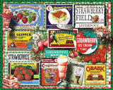 White Mountain - Strawberries - 1000 Piece Jigsaw Puzzle for Adults, Children, + Grandparents