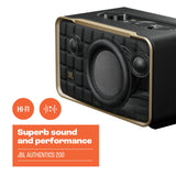 Jbl - Authentics 200 Wireless Home Speaker - Black