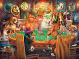 White Mountain Puzzles - Poker Dogs - 500 Piece Jigsaw Puzzle