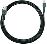 Ventev - Chargesync Usb A To Apple Lightning Cable 6ft - Black