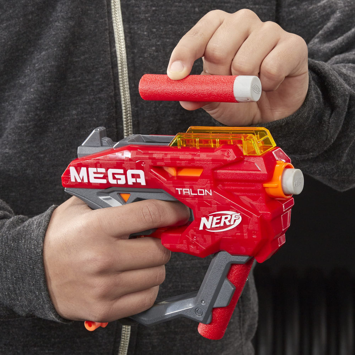 Nerf Mega Talon Blaster - Includes 3 Official Accustrike Mega Darts - for Kids, Teens, Adults